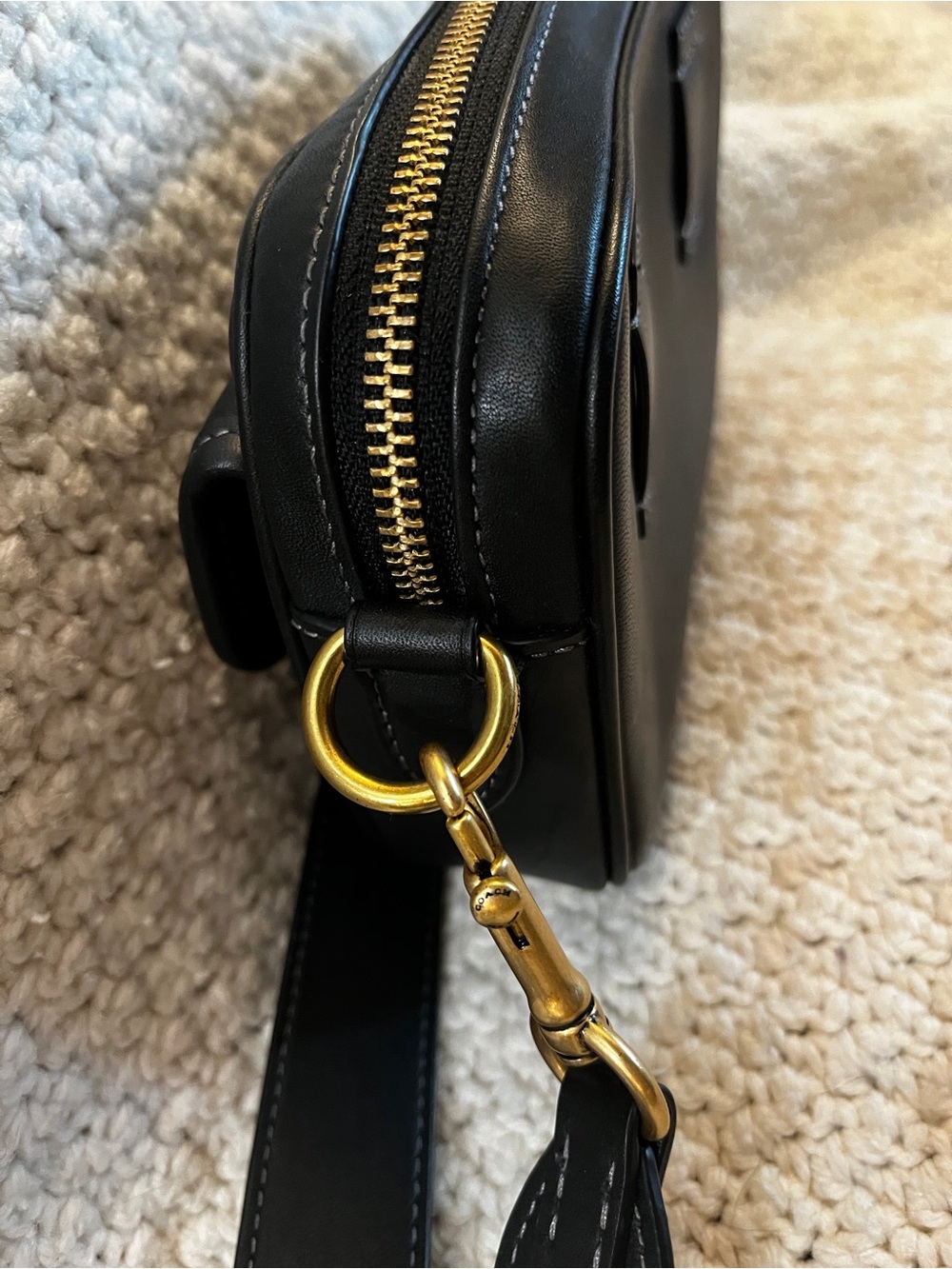 Coach 8640 Waist pack crossbody sling leather bag - Picture 8 of 9